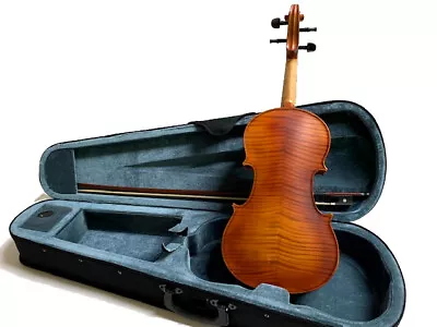 $137.75 • Buy Violins-bankruptcy- New Adult 4/4 Flamed Solid Concert Violin/fiddle-german
