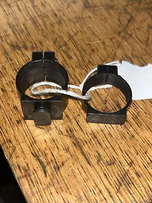 Redfield 7/8” Scope Mount Rings Black Steel Vintage Original Sniper Clean • $89.75