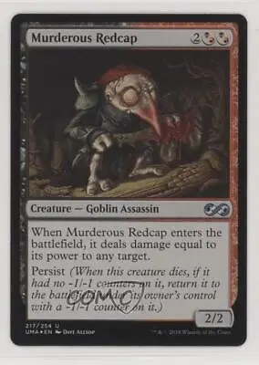 2018 Magic: The Gathering - Ultimate Masters Foil Murderous Redcap #217 Fv8 • $1.97