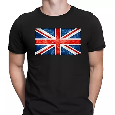 Union Jack Flag England Love Great Britain UK United Kingdom Mens T-Shirt #E • £9.99