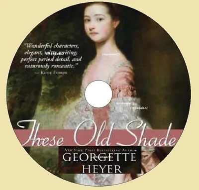 These Old Shades By Georgette Heyer MP3 CD Talking Audio Book - Romance • £7.39