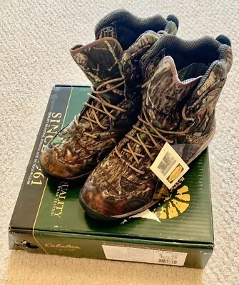 Cabela's Insulated Hunting Boots Camo 8 EE New/ With Box • $50