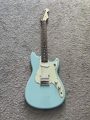 Fender Offset Series Duo Sonic HS 2017 MIM Daphne Blue Rosewood Fretboard Guitar • $669