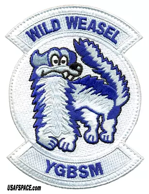 USAF 157TH FIGHTER SQ -157 FS- F-16CJ- WILD WEASEL-South Carolina ANG- VEL PATCH • $14.95