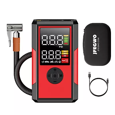 Automatic Cordless Car Tire Inflator Handheld LCD Digital Air Compressor Pump • $78.95