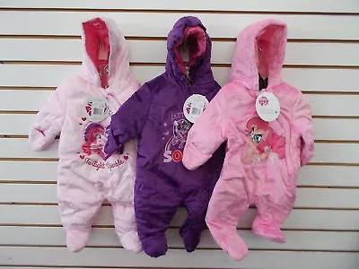 Infant Girls My Little Pony $60 Assorted Fleece Prams Size 0/3mo-6/9mo • $24