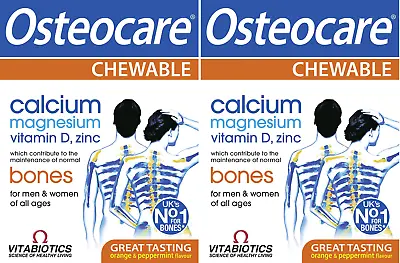 £10.95 • Buy 2 X Vitabiotics Osteocare Chewable 30 Tablets