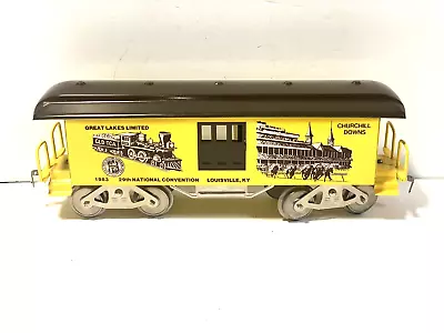 McCOY TRAINS TCA 1983 29th NATIONAL CONVENTION  LIOISVILLE KY. CARGO Car. STD G • $55