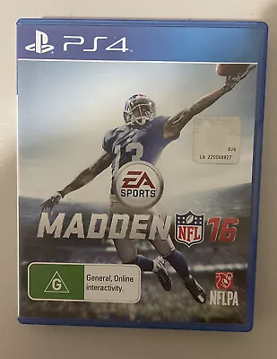 Madden 16 NFL PS4 Playstation 4 • $14.99