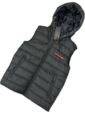 Men S Sleevesless  Hooded  Gilet  Body Warmer | SAY9 Puffer Quilted Jacket| Sale • £15.50