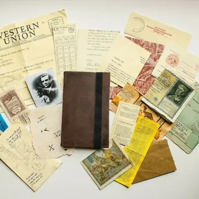 With Hiddenprecious Deposits Avid Diary Diary Prop Replica Indiana Jones Grail • $26.99