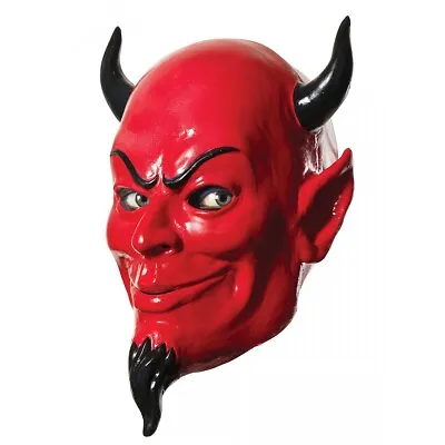 $8.10 • Buy Devil Mask Adult Mens Halloween Costume Fancy Dress