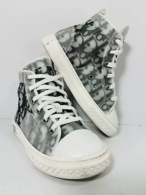 Christian Dior High Top Sneakers B23 Oblique Size 28 • $330