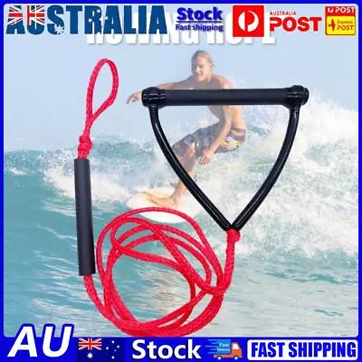 Water Ski Rope Safety Watersports Surfing Tow Line Leash Cord With Handle Grip • $29.19