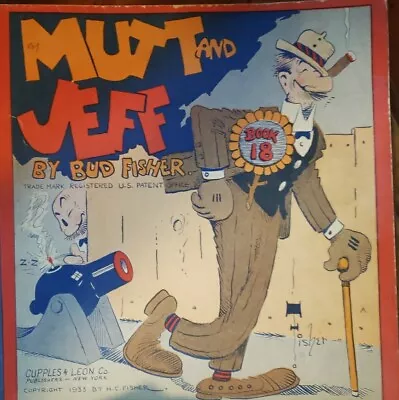 Mutt And Jeff Comic Book No. 18 • $45