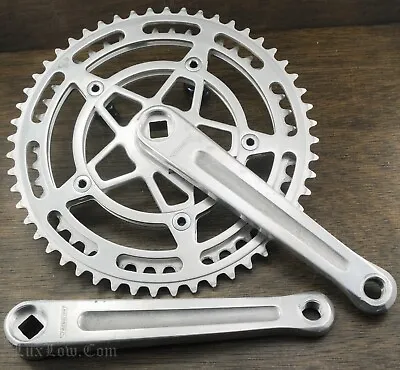 Vintage Stronglight 93 SC RoadBike CRANKS 170mm 52t45t Chainrings French Bicycle • $120