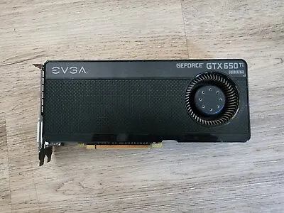 EVGA GeForce GTX 650 Ti Boost 1GB GDDR5 Gaming Graphics Card GPU 01G-P4-3655-KR • $32.99