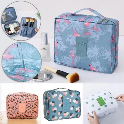 £5.49 • Buy Women Wash Bag Toiletry Handbag Hanging Travel Case Cosmetic Make Up Pouch Kit