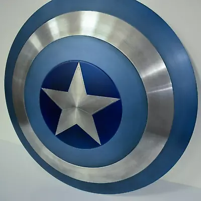 Handmade Winter Soldier Captain America 24''Shield Metal Prop Replica Shield • $85