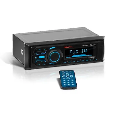 BOSS Audio Systems MR1308UABK Boat Stereo – Bluetooth USB SD No CD AM/FM • $57.94