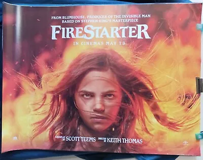Firestarter  Zac Efron Original Quad Cinema Poster • £7.99