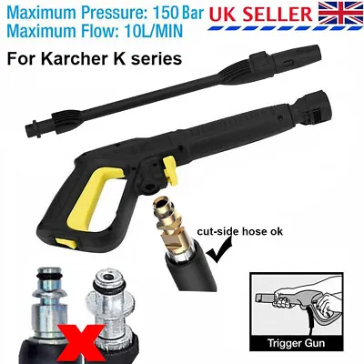 Pressure Washer Trigger Gun & Jet Lance Replacement For Karcher K2 K3 K4 K5 K7 • £18.80