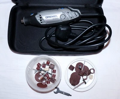 £39.95 • Buy Dremel 3000 Rotary Multi Tool 130 W Kit - With A Bunch Of Extra Accessories