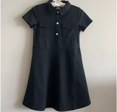 $30 • Buy Zara Girls Lapel Collar Dress - Age 13-14