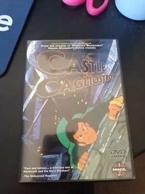 Castle Of Cagliostro By Hayao Miyazaki (DVD 2000) Manga Tested See Store! • $11.99