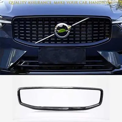 For Volvo XC60 2018-2021 Glossy Black Front Bumper Center Mesh Grille Frame 1PCS • $207