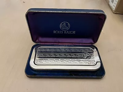 Vintage Rolls Razor Set With Case & Built-In Strop Made In England With Box • $24