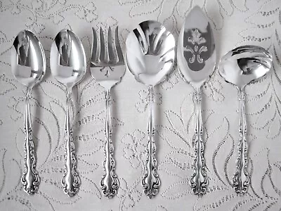 ONEIDA COMMUNITY Silver Plate Serving Pieces MODERN BAROQUE • $49.99