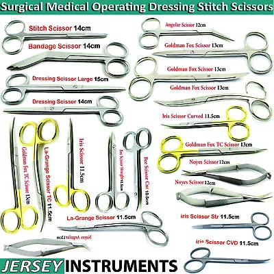 Surgical Scissors Medical Dental Veterinary Microsurgery Dissecting Hospitals CE • $5.99