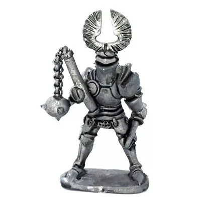 Medieval Knight Large Flail Warhammer Fantasy Armies 28mm Unpainted Wargames • $3.01