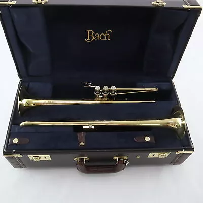 Bach Model ADE190 Stradivarius Artisan D/Eb Trumpet SN A12854 OPEN BOX • $3299