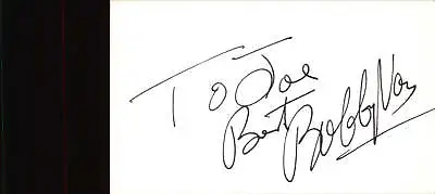 Bobby Van Signed Auto 3x5 Index Card Kiss Me Kate • $149.99