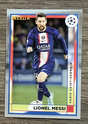 2022-23 Topps Merlin UEFA Soccer Lionel Messi #104 PSG • $3.99