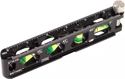 Torpedo Level Magnetic Conduit Level With 4 Vials V-Groove And Magnet Track A • $28.39
