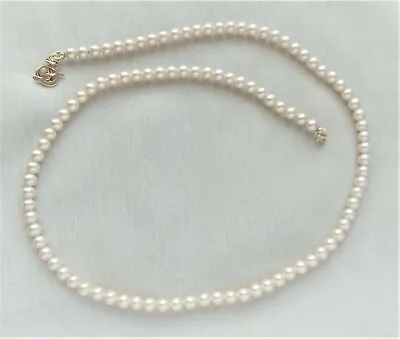 $20 • Buy Vintage DANECRAFT 1/20 14KGF Single Strand Faux Pearl Necklace Signed 
