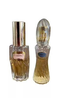 Lot Of Two- Heaven Sent And Chantilly Women's Vintage Perfume .05 Small Bottles • $16.99