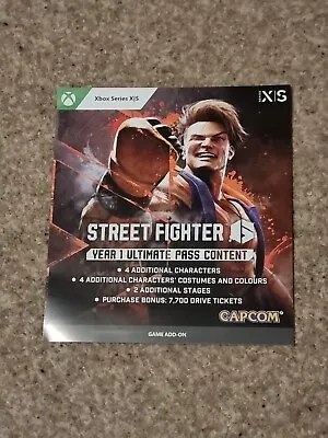 Street Fighter 6 Year 1 Ultimate Pass DLC For Xbox Series X/S • £34.99