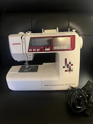 JANOME  TXL607 Sewing Machine. Used Rarely. Still In Original Box. RRP £595.00 • £350
