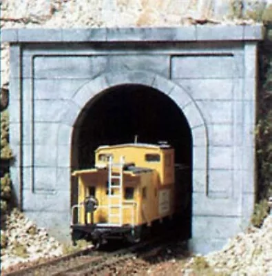 Woodland Scenics N Scale Tunnel Concrete Single Portal (2) C1152 • $10.99