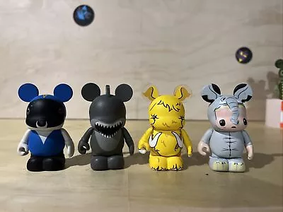 Disney Vinylmation Lot Of 4 (2 Sea Creature Series) & (2 Urban Series) • $8