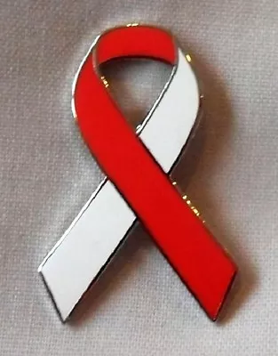 ***NEW*** Oral Cancer Awareness Ribbon Enamel Badge / Brooch. Charity • £2.99