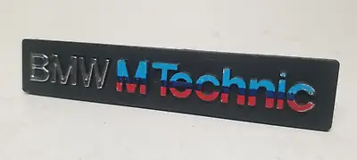 BMW E30 M3 325iS 318i MTech M-Technic Grille Or Trunk Badge Emblem - Repro #1 • $89