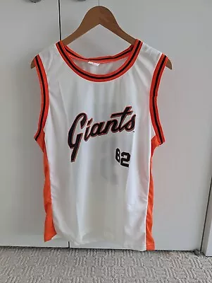 San Francisco GIANTS 2024 Logan Webb Basketball Jersey #62 Shirt 04/21  New  • $29.88