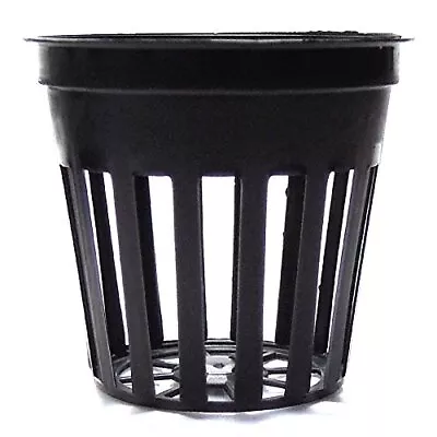 100 2 Inch Net Slit Pots For Hydroponic Aeroponic Use Black • $14.94