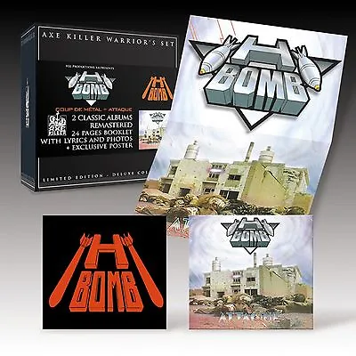 H Bomb - Warriors Box Set - New Sealed Import - 2 Cds • $119.95