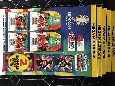 Topps Match Attax UEFA EURO 2024 Trading Cards Collection 5 Multipacks New • £30.31